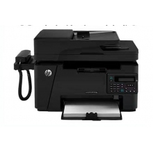 惠普（HP）M128fp黑白激光一體機 打印復(fù)印掃描傳真 電話手柄